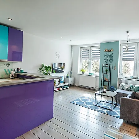 Pastelowy Olsztyn Olštýn Exteriér fotografie